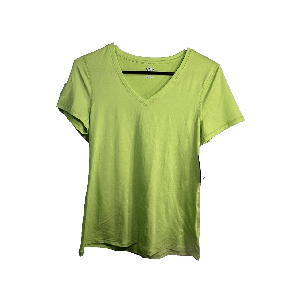 athletic works womens green short sleeve t shirt‎ size XS extra small 0-2